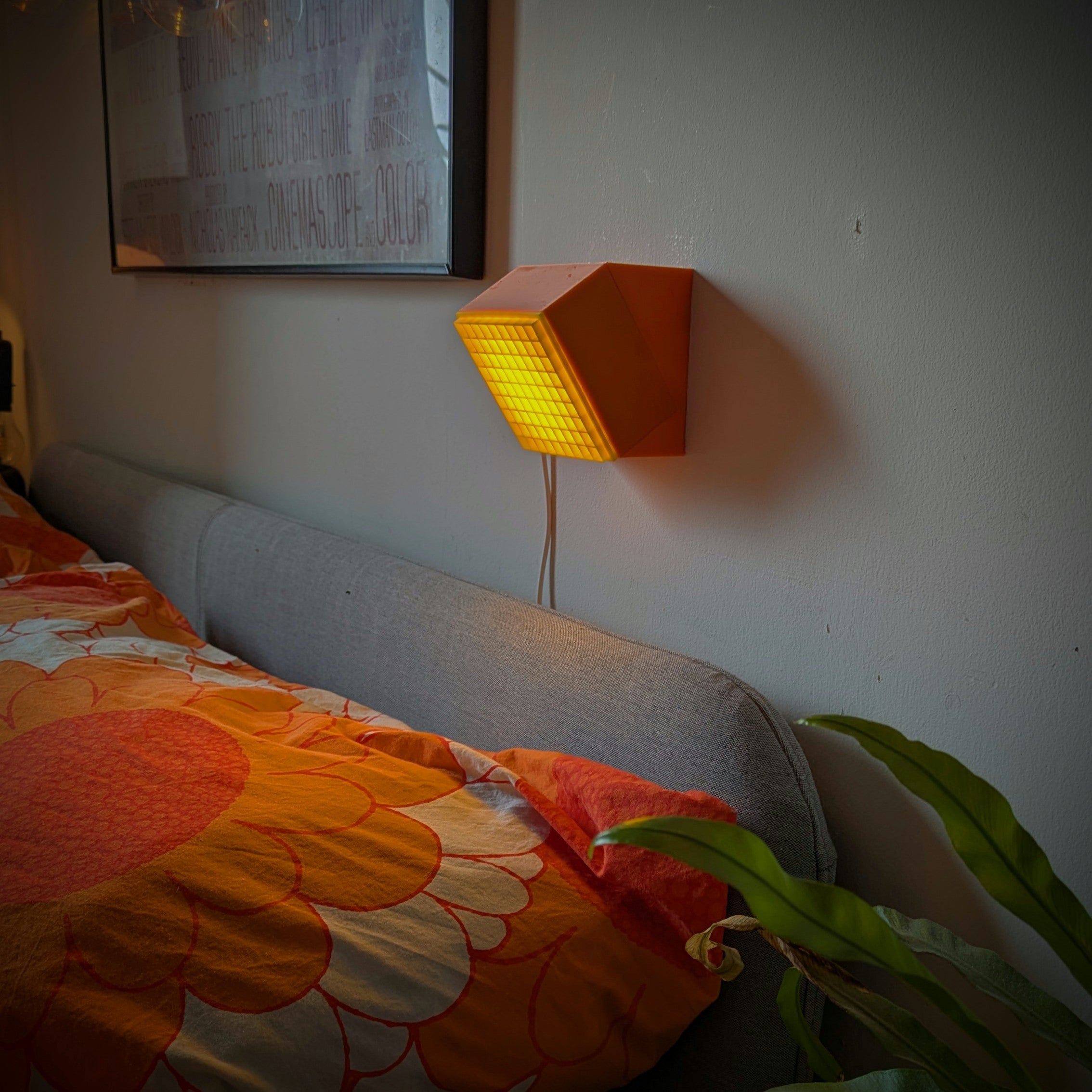Modular Wall Lamp - oo1 - Orange / Yellow [white]