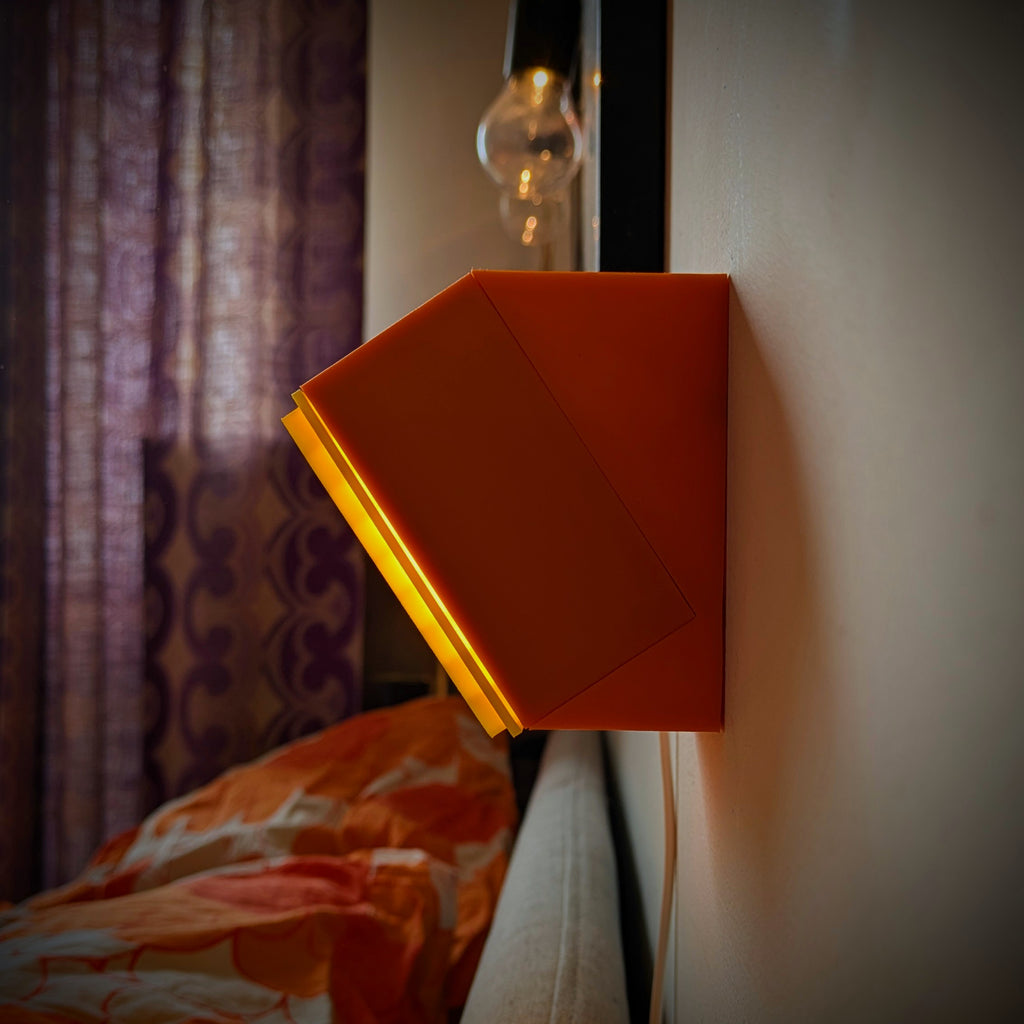 Modular Wall Lamp - oo1 - Orange / Yellow [white]