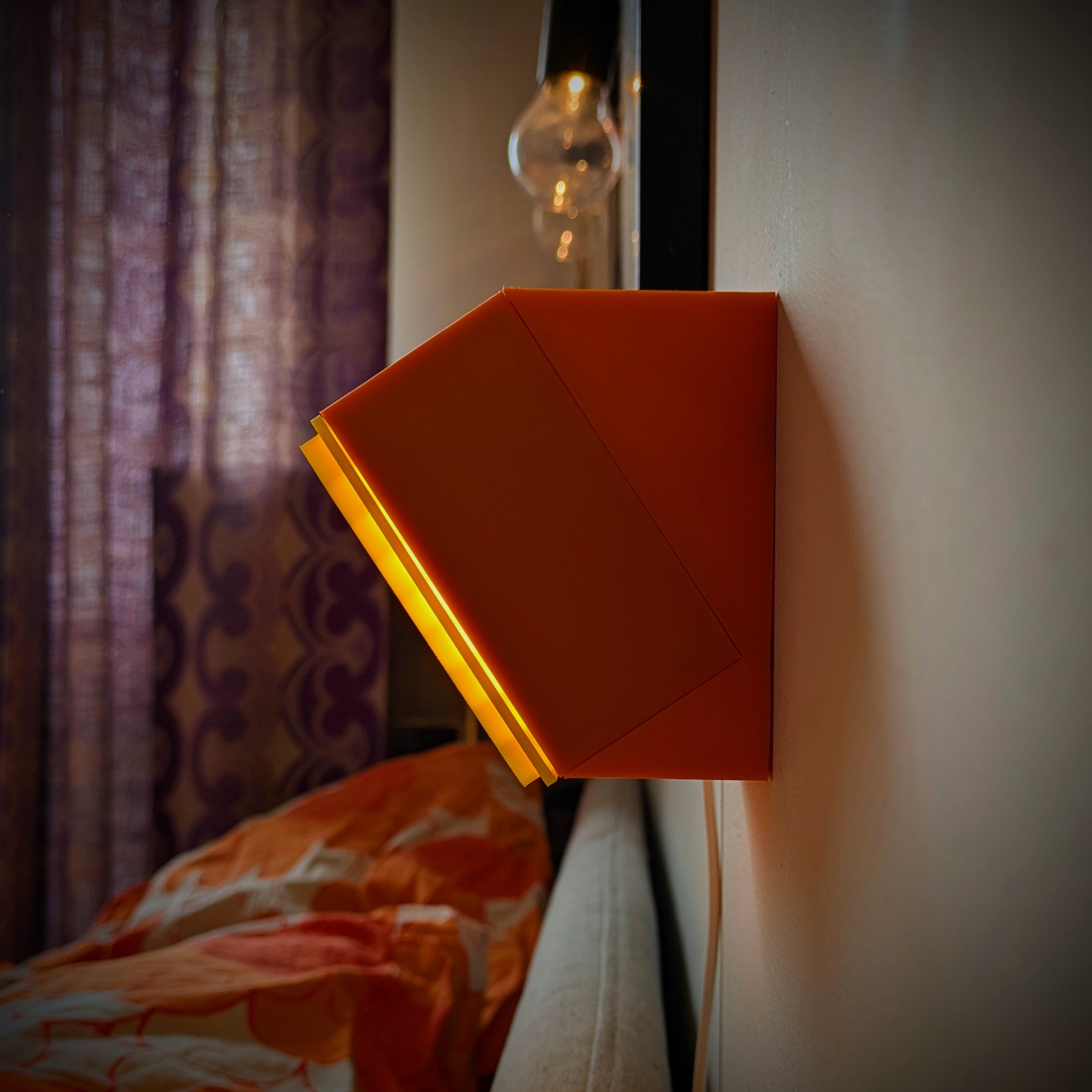 Modular Wall Lamp - oo1 - Orange / Yellow [white]