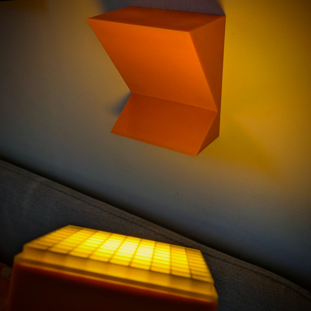 Modular Wall Lamp - oo1 - Orange / Yellow [white]