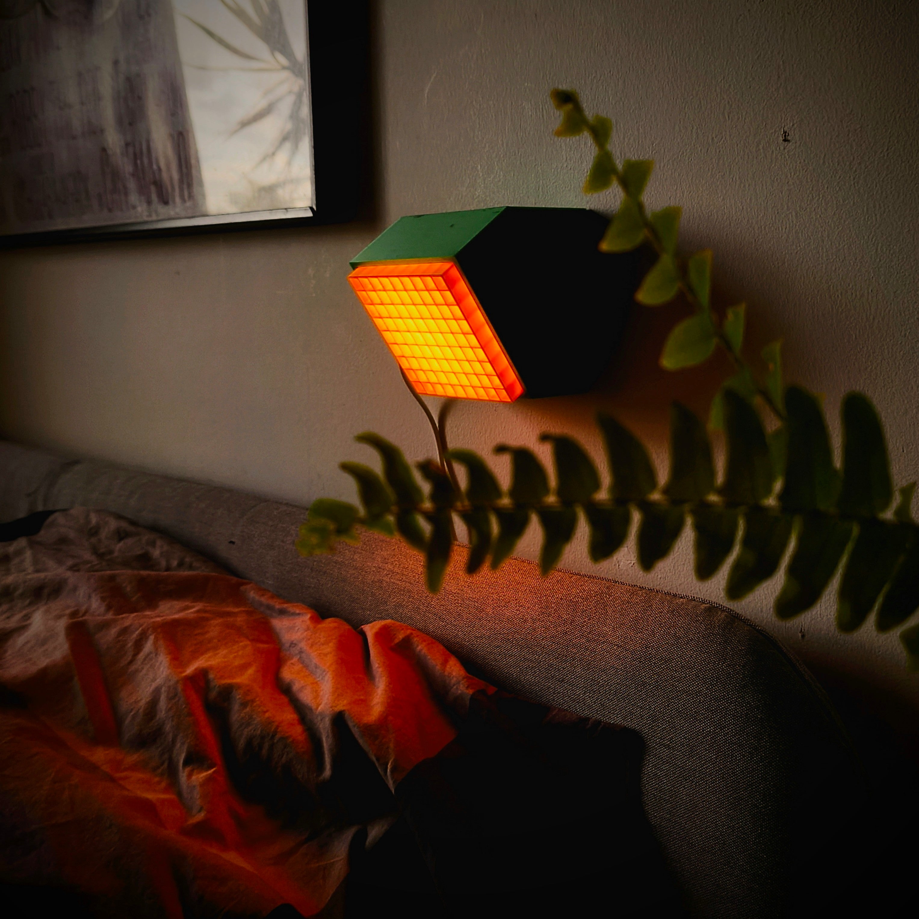 Modular Wall Lamp - oo1 - Bambu Green / Sunflower Yellow [white]
