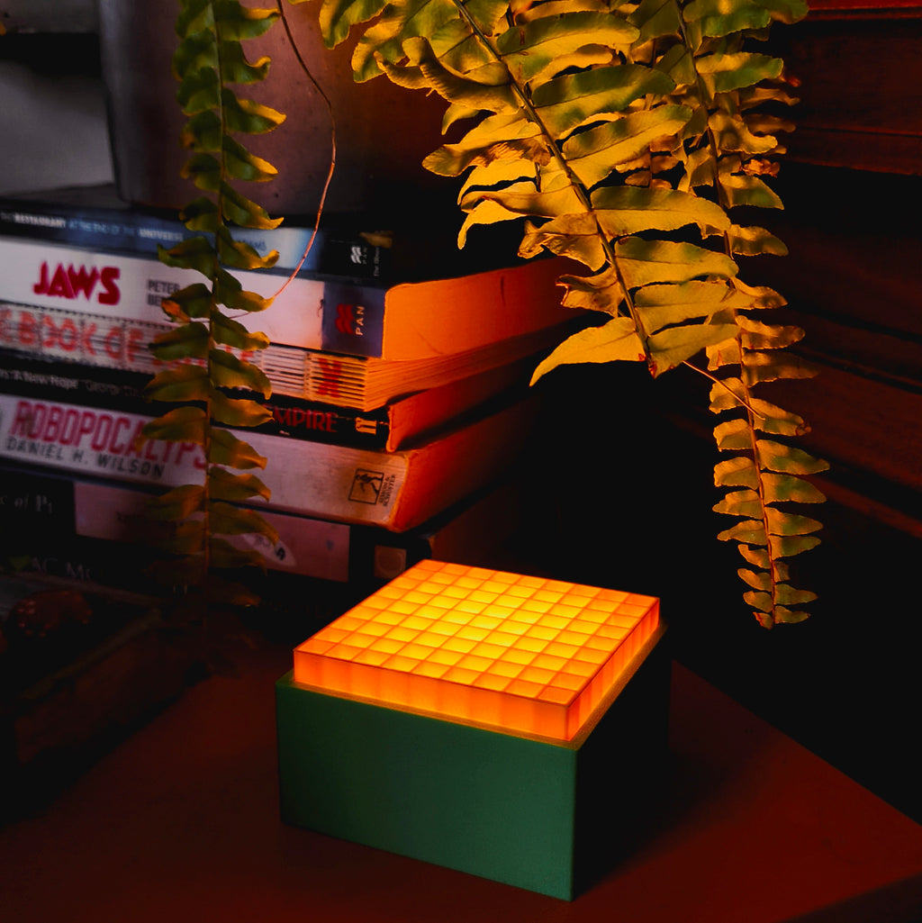 Modular Wall Lamp - oo1 - Bambu Green / Sunflower Yellow [white]