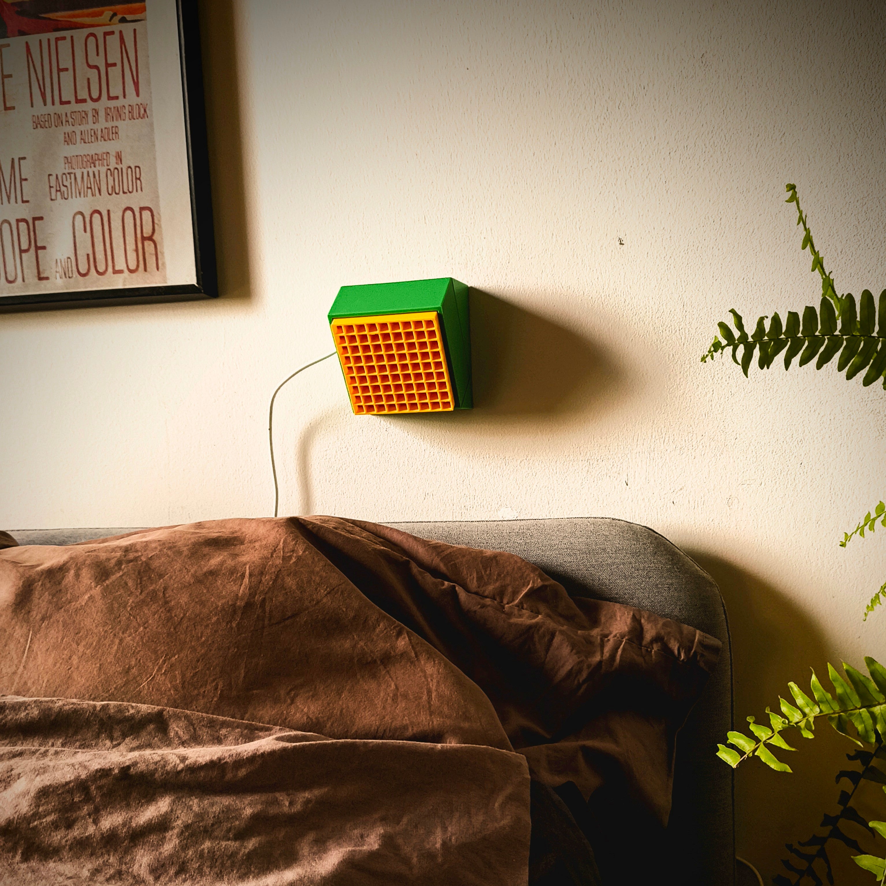 Modular Wall Lamp - oo1 - Bambu Green / Sunflower Yellow [white]