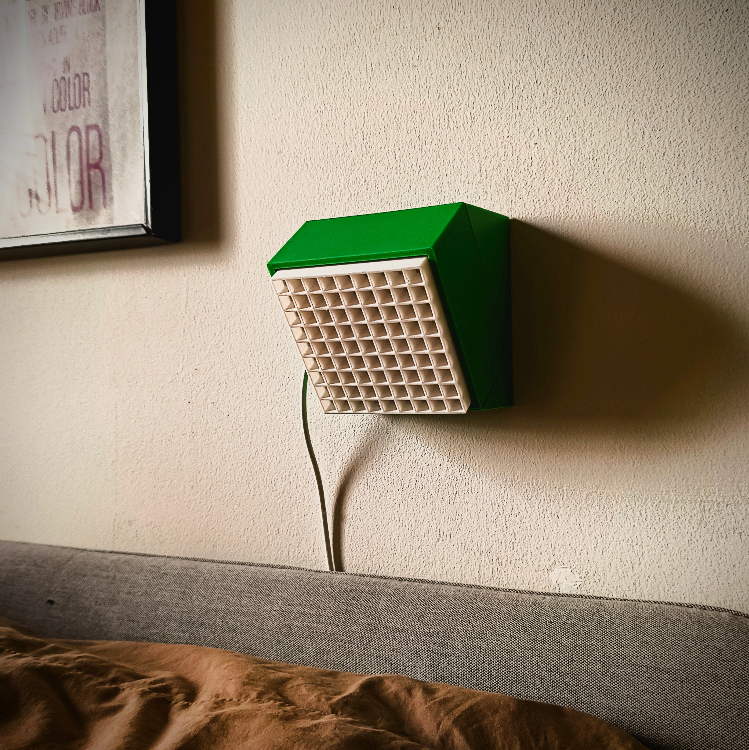 Modular Wall Lamp - oo1 - Bambu Green / Sunflower Yellow [white]