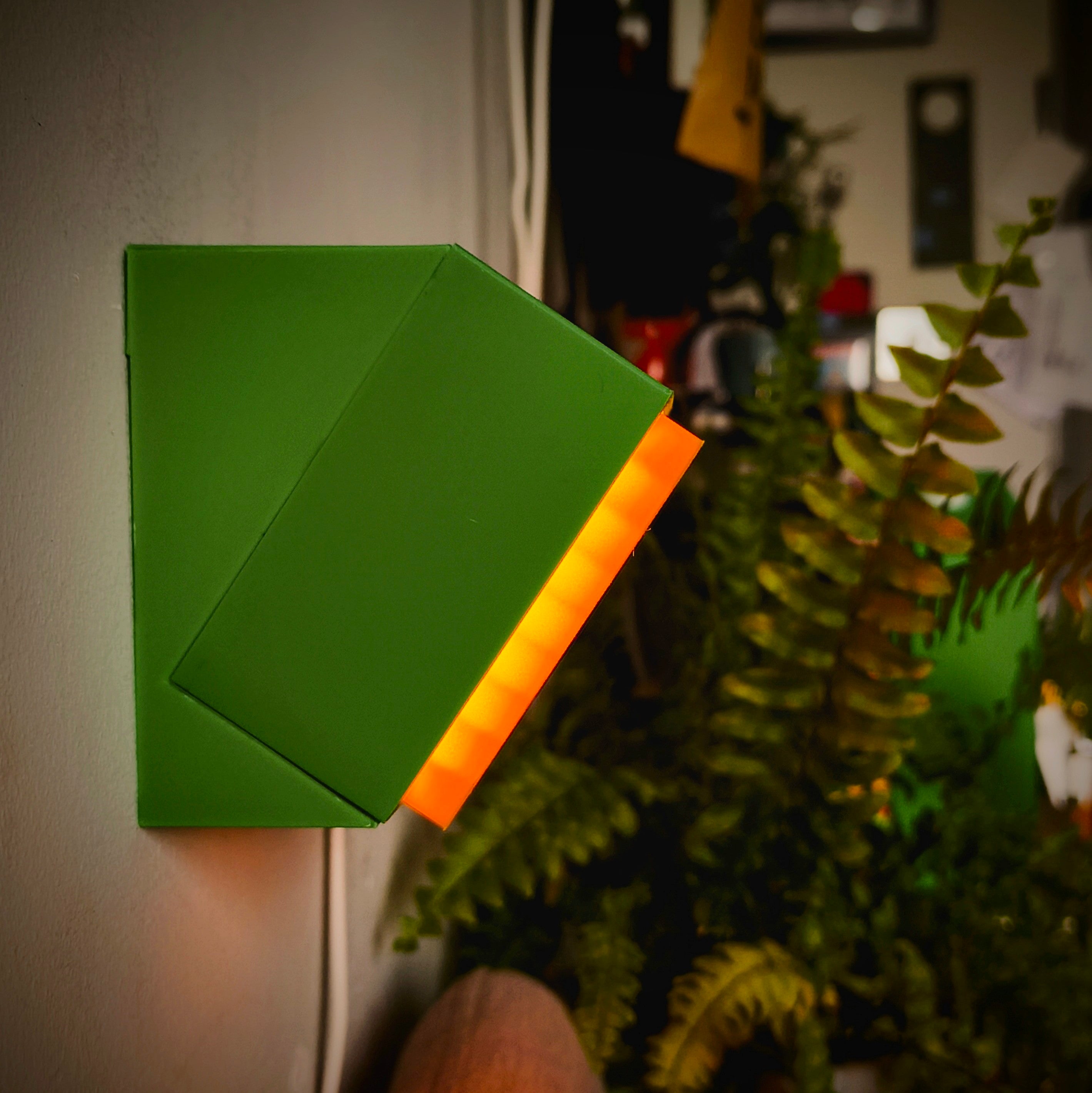 Modular Wall Lamp - oo1 - Bambu Green / Sunflower Yellow [white]