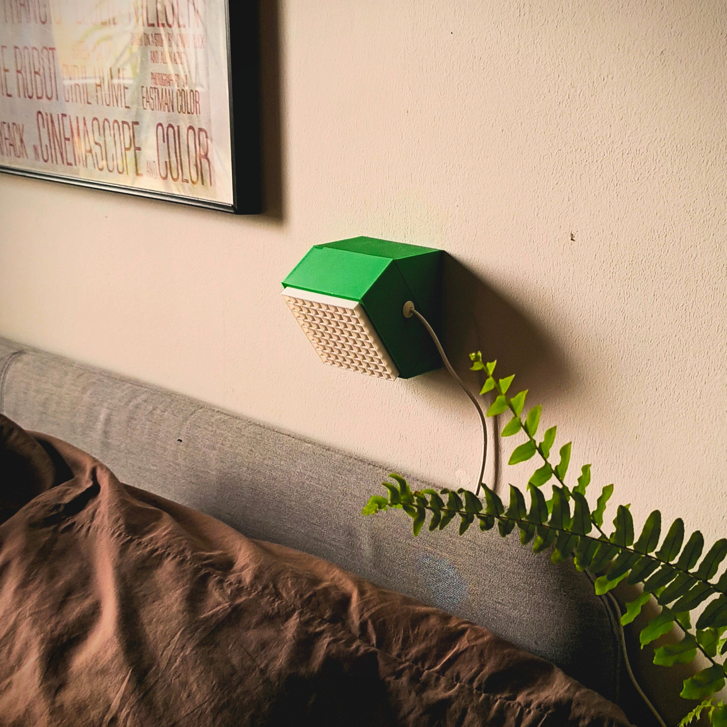 Modular Wall Lamp - oo1 - Bambu Green / Sunflower Yellow [white]