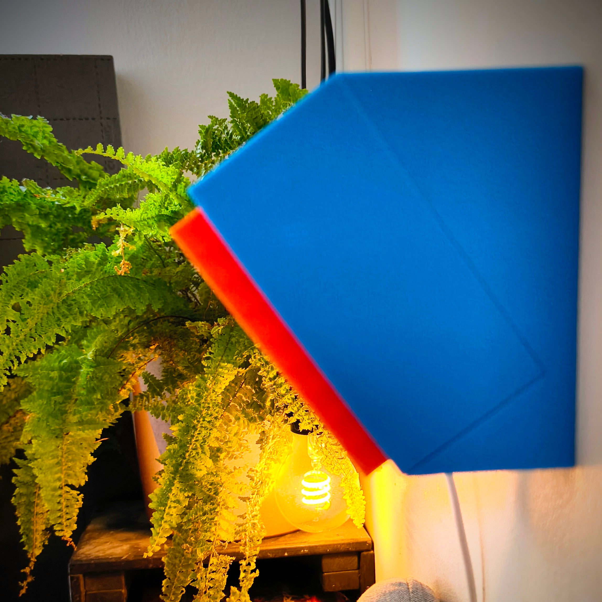 Modular Wall Lamp - oo1 -  [Cyan & Orange / White]